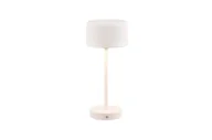 Lampy stojące - Trio Leuchten Nowoczesna lampa stołowa biała na akumulator - Poppie - miniaturka - grafika 1