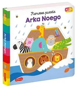 Harper Collins Polska / HarperKids Arka Noego. Akademia mądrego dziecka. Pierwsze puzzle - Pozostałe książki - miniaturka - grafika 3