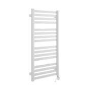 Grzejniki łazienkowe - Excellent Horos grzejnik łazienkowy 96x50 cm elektryczny biały GREX.HO96.SET.WH - miniaturka - grafika 1