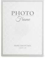 Ramki na zdjęcia - Ramka na zdjęcie zdjęcia metalowa srebrna 20x15x1,5-12 173524 - miniaturka - grafika 1