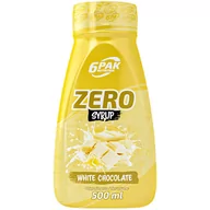 Syropy i koncentraty owocowe - 6PAK Nutrition 6PAK Nutrition Zero Syrup White Chocolate 500ml - miniaturka - grafika 1