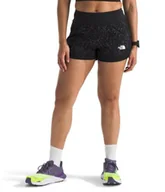 Spodenki damskie - THE NORTH FACE Damskie szorty Sunriser 2,5 cala, TNF Black/TNF Black Tra, L - miniaturka - grafika 1