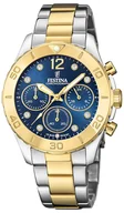 Zegarki damskie - Zegarek Festina F20604-3 Boyfriend Chronograph - miniaturka - grafika 1