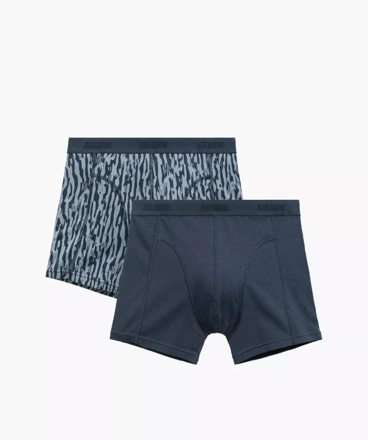 SZORTY ATLANTIC 2MH-175 JZ25 DENIM GRAFIT (kolor denim-grafit, rozmiar L)