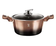 Garnki - GARNEK GRANITOWY 20cm BERLINGER HAUS BH-1894 ROSE GOLD NOIR - miniaturka - grafika 1