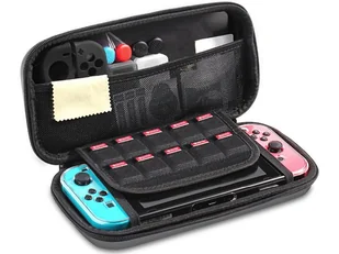 Etui Alogy Tough Pouch na Nintendo Switch czarne + Szkło - Akcesoria do Nintendo - miniaturka - grafika 9