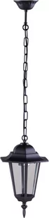 Kaja Standard lampa wisząca zewnętrzna 1x60W czarna K-5009HCZARNY - Lampy ogrodowe - miniaturka - grafika 1