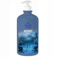 Kosmetyki do kąpieli - ORKLA FAMILY FRESH Żel 1000ml Sport - miniaturka - grafika 1