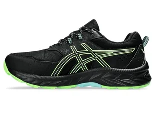 ASICS Gel-Venture 9 Waterproof, Męskie trampki, 45 EU, Czarny Illuminate Green, 45 EU - Trampki męskie - miniaturka - grafika 1
