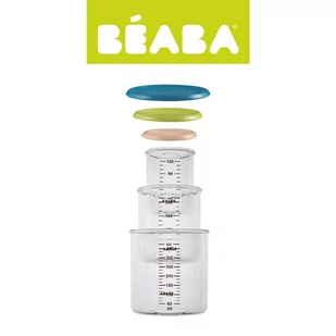 Beaba Zestaw słoiczków 3 szt 120 ml 240 ml oraz 420 ml - Akcesoria do karmienia - miniaturka - grafika 1