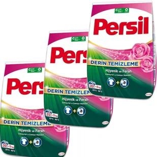 3x Persil proszek do prania tkanin białych i kolorowych uniwersalny różany 5 kg - Środki do prania - miniaturka - grafika 1