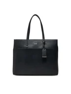 Torebki damskie - Calvin Klein Torebka Ck Must Medium Shopper W/Pocket K60K613019 Czarny - miniaturka - grafika 1