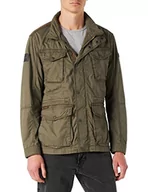 Kurtki męskie - camel active Kurtka męska, zielony (Dark Olive 34), 6XL (Rozmiar producenta:35) - miniaturka - grafika 1