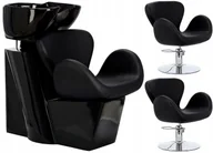 Myjki fryzjerskie - Zestaw myjnia fryzjerska fotel fryzjerski armatura - miniaturka - grafika 1