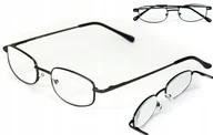 Okulary korekcyjne, oprawki, szkła - Lux Solidne Okulary Korekcyjne Do Czytania +3,50 Certyfikat Apteczna Jakość - miniaturka - grafika 1