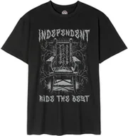 Koszulki męskie - t-shirt INDEPENDENT RTB LIGHTNING TEE Black - miniaturka - grafika 1
