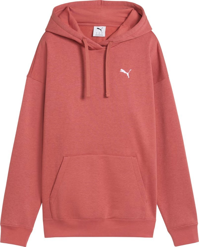 Puma Bluza damska Puma ESS Relaxed Hoodie FL czerwona 684976 60 M