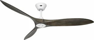 Energooszczędny wentylator sufitowy z pilotem zdalnego sterowania Eco Airscrew 152 cm biały mat / szary sprany - Wentylatory sufitowe - miniaturka - grafika 1