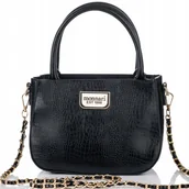 Torebki damskie - MONNARI Pojemny kuferek - Listonoszka na łańcuszku - miniaturka - grafika 1