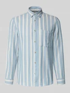 Koszule męskie - Koszula casualowa o kroju regular fit z czystej bawełny - miniaturka - grafika 1