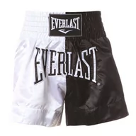 Kimona, stroje i obuwie - Everlast Dorosłych Box Artykuły Em7 Tajskiego Kickboxingu Shorts, Biały, L (EM7_Weiß_L) - miniaturka - grafika 1