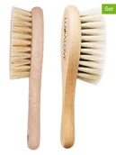 Kosmetyki kąpielowe dla dzieci - Lullalove Szczotki (2 szt.) w kolorze beżowym - miniaturka - grafika 1