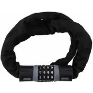 Zabezpieczenia do roweru - DUNLOP Zapięcie rowerowe DUNLOP 1042961 Łańcuch Czarny - miniaturka - grafika 1