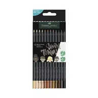 Kredki, ołówki, pastele i pisaki - FABER-CASTELL Kredki Black w odcieniach skóry Skin - miniaturka - grafika 1