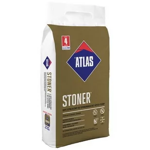 Gips szpachlowy Atlas Stoner 5 kg, do spoinowania płyt g-k - Tynki - miniaturka - grafika 1