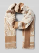 Apaszki i szaliki damskie - Szal z frędzlami model ‘Alessia’ - miniaturka - grafika 1