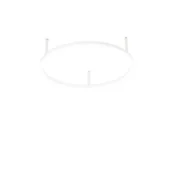 Lampy sufitowe - Ideal Lux Plafon ORACLE SLIM PL D050 ROUND biała 3000K 265971 265971/IL - miniaturka - grafika 1