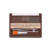 Akcesoria i kosmetyki do stylizacji brwi - Wibo Wibo Eyebrow Shaping Kit Zestaw do stylizacji brwi Dark 34037-uniw - miniaturka - grafika 1