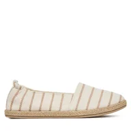 Espadryle damskie - Espadryle JENNY KAYLA WSK1609-05 Beżowy - miniaturka - grafika 1