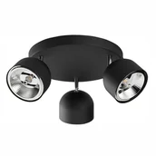 Lampy sufitowe - Altea lampa sufitowa czarna 6519 TK Lighting - miniaturka - grafika 1
