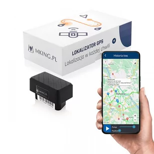 MINI LOKALIZATOR GPS OBDII (APLIKACJA PL) - Lokalizatory GPS - miniaturka - grafika 1