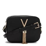 Torebki damskie - Valentino 1R4-DIVINA, Haversack Damski, srebrny/złoty, Nero/Gold - miniaturka - grafika 1