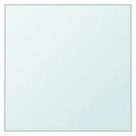 Blaty meblowe i parapety okienne - Blat stolika, przezroczysty, 50x50 cm, szkło hartowane - miniaturka - grafika 1