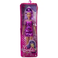 Lalki dla dziewczynek - Mattel Fashionistas Lalka Monochrom Fioletowa stylizacja HBV12 HBV12 - miniaturka - grafika 1
