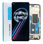 Części serwisowe do telefonów - ORYGINAŁ WYŚWIETLACZ EKRAN LCD DO REALME 9 PRO PLUS RAMKA RMX3392 RMX3393 - miniaturka - grafika 1