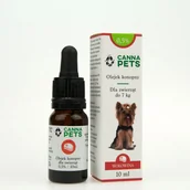 Pokarm dla ryb - Olejek konopny 0,5% dla zwierząt wołowina 10ml - miniaturka - grafika 1