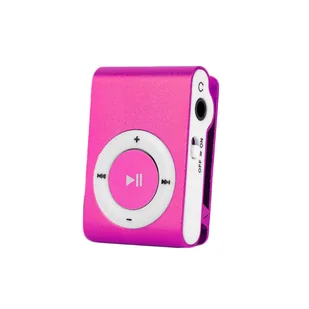 Karta odtwarzacz mp3 metalowy klips mini mp3 (samodzielny) - Odtwarzacze MP3 - miniaturka - grafika 1