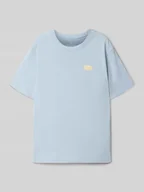 Koszulki dla chłopców - T-shirt z wyhaftowanym logo model ‘TAVIRA’ - miniaturka - grafika 1