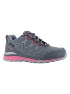 Buty trekkingowe damskie - Hi-Tec Buty trekkingowe "Stinger" w kolorze szarym - miniaturka - grafika 1