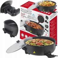 Multicookery - Patelnia Elektryczna Największa Pizza 42cm XXL 1500W Nieprzywiera Non-stick - miniaturka - grafika 1