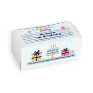 Zestawy upominkowe - Gotowy zestaw prezentowy „Happy Birthday“ herbata sypana PREMIUM różne smaki 20szt. prezent upominek na urodziny dla chłopaka dziewczyny niej niego - miniaturka - grafika 1