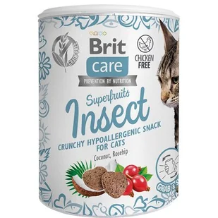 BRIT Brit Care Cat Snack Superfruits Insect Owady Przysmak Dla Kotów 100 g - Przysmaki dla kotów - miniaturka - grafika 1