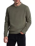 Bluzy męskie - Pierre Cardin Męska bluza z okrągłym dekoltem, Beetle, S - miniaturka - grafika 1