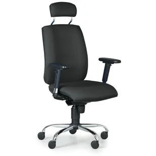 Fotel biurowy, krzesło biurowe Antares Krzesło biurowe FLEXIBLE, czarny 13809957 - BN 7 - Fotele i krzesła biurowe - miniaturka - grafika 1