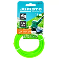 Akcesoria do kos i kosiarek - Żyłka Tnąca Do Kos I Podkaszarek 1,6 Mm 15 Mb Jufisto Ju-Zok-2161 Gwiazdka - miniaturka - grafika 1