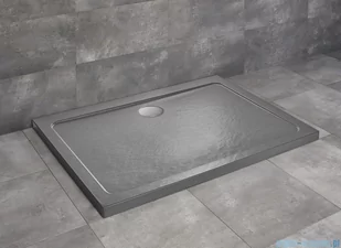 Radaway Doros D Stone brodzik 130x90x5 antracyt SDRD1390-01-64S - Brodziki prysznicowe - miniaturka - grafika 1